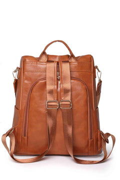 Adjustable shoulder straps on Marcy women's travel backpack